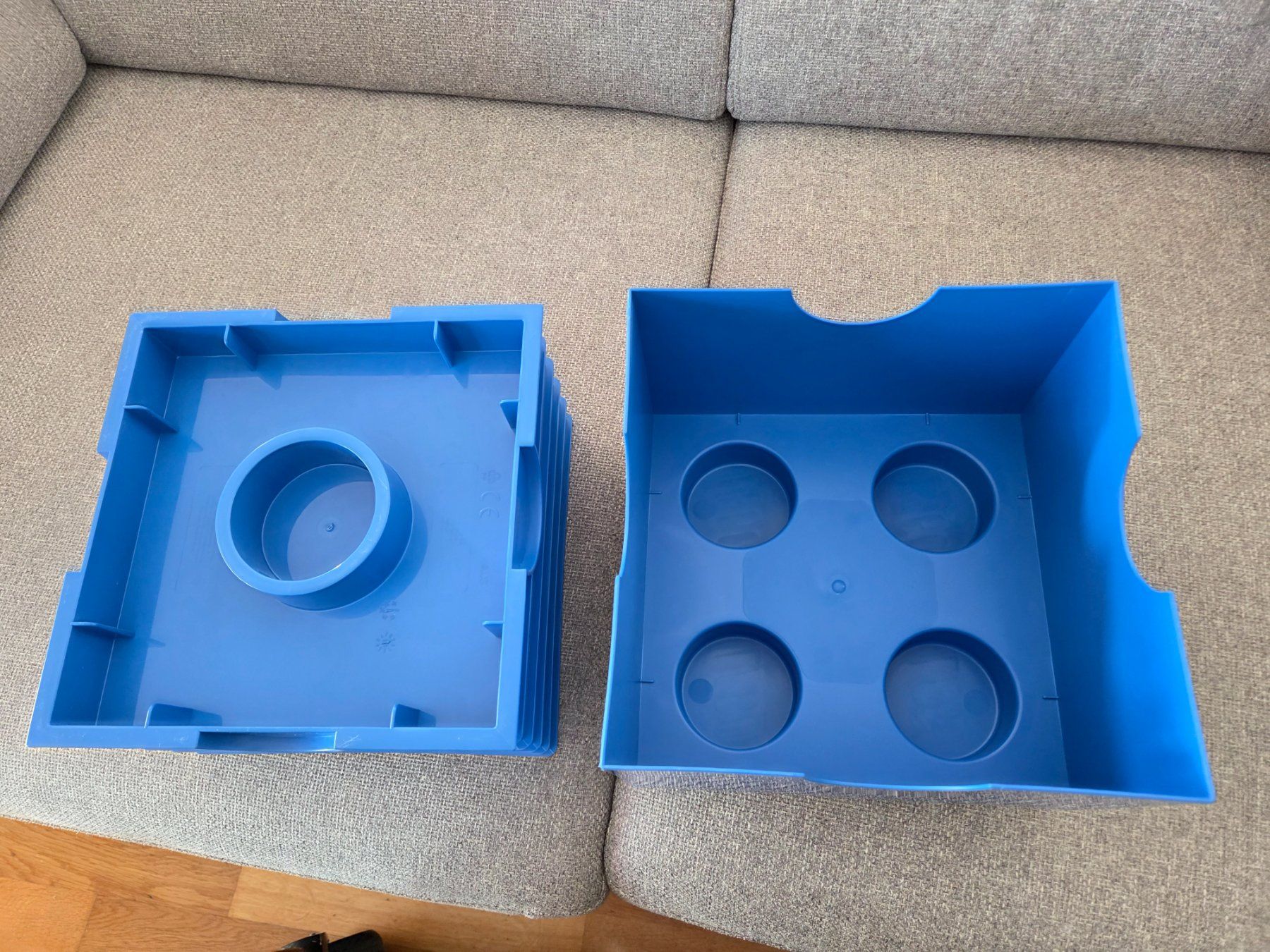 Lego Jeux de construction: Brique de rangement LEGO bleue – D'occasion à Villars-sur-Glane par Bolinot 3