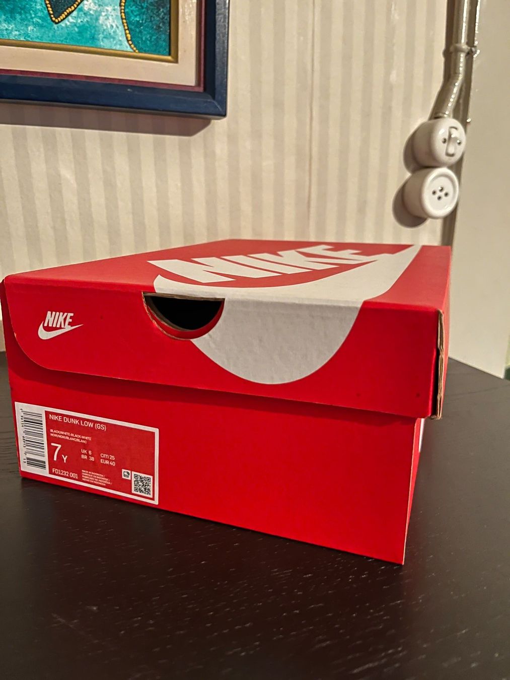 Nike Scarpe da uomo: Nike Dunk Black and White - 40 (7Y) – Nuovo e nell'imballaggio originale da Erlach venduto da migdep985 1