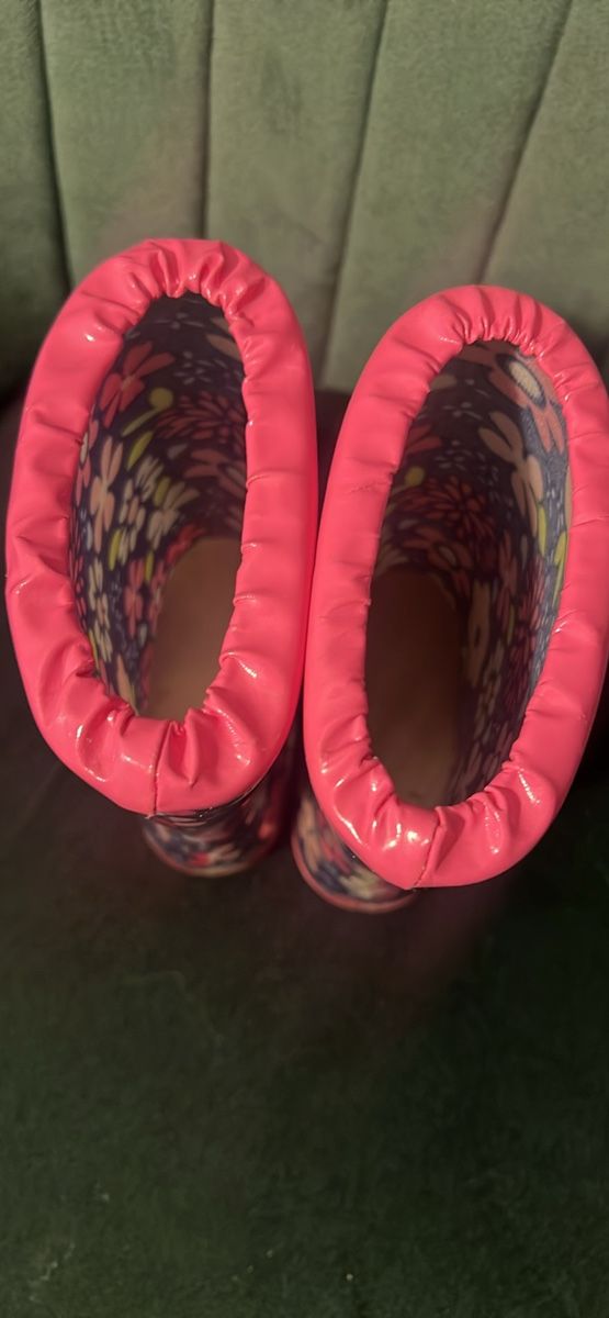 Scarpe per ragazze: Pink Blumen Gummistiefel, Gr. 26 – Usato da Seon venduto da Sunny-Schmuck78 4