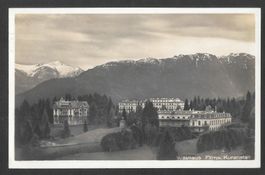 Flims Waldhaus Kuranstalt Feldpoststempel