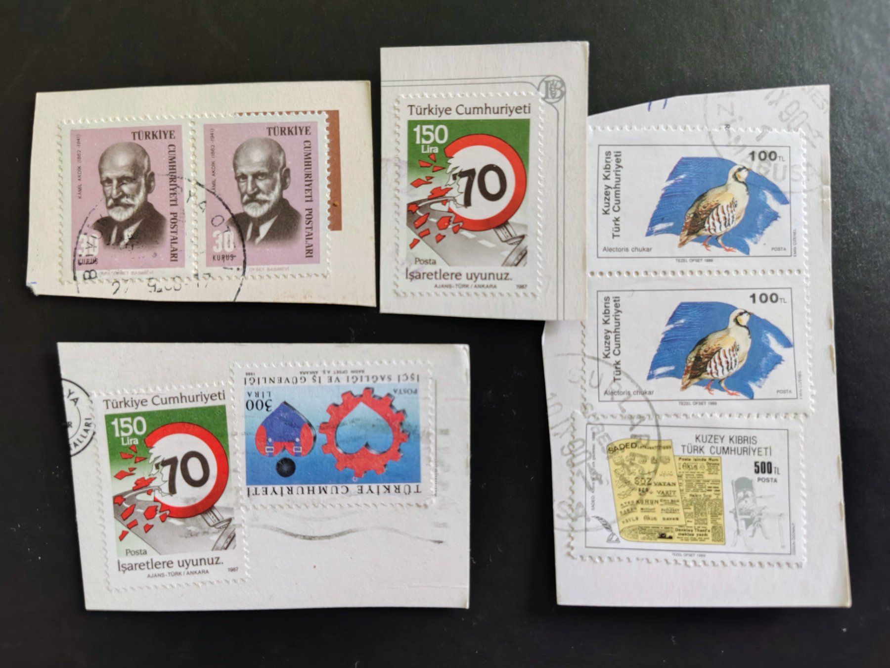 Tutti i francobolli: Briefmarken Türkei – Usato da Rüti ZH venduto da Prostias
