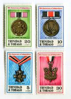 Briefmarken "Medaillen". Trinidad und Tobago