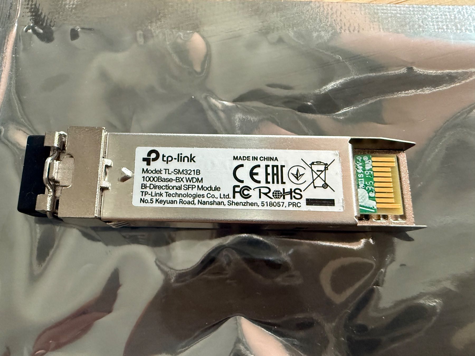 TP-Link Laufwerke & Adapter: SFP Module TP-Link TL-SM321B – Defekt aus Erlenbach ZH von gir_fq7w 1