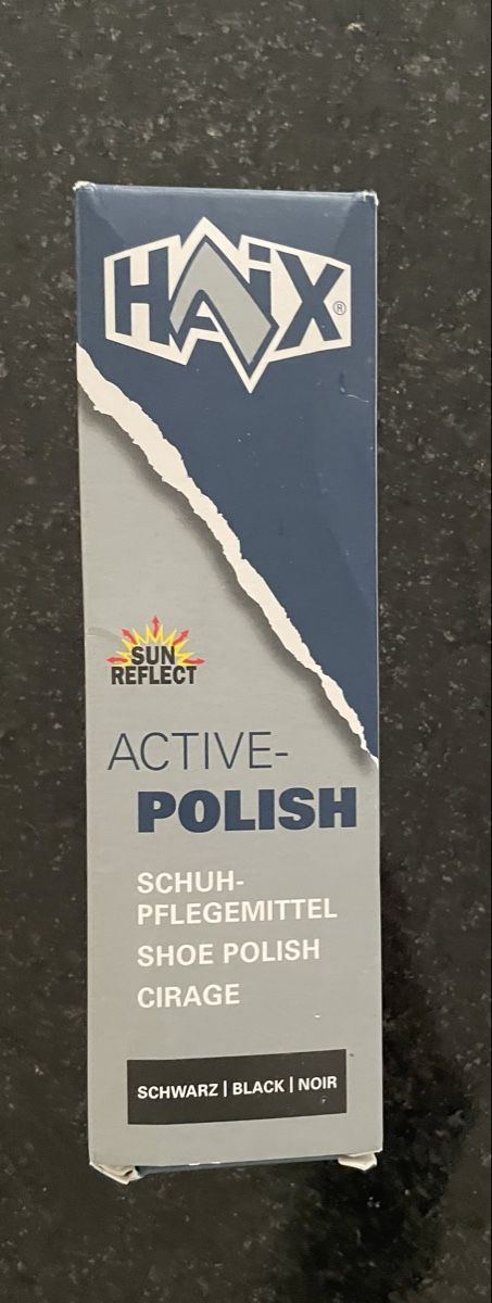 Prodotti di pulizia: HAIX Active Polish Schwarz – Nuovo e nell'imballaggio originale da Niederhelfenschwil venduto da jas_sq7y