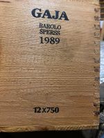 12x Gaja Barolo Sperss 1989