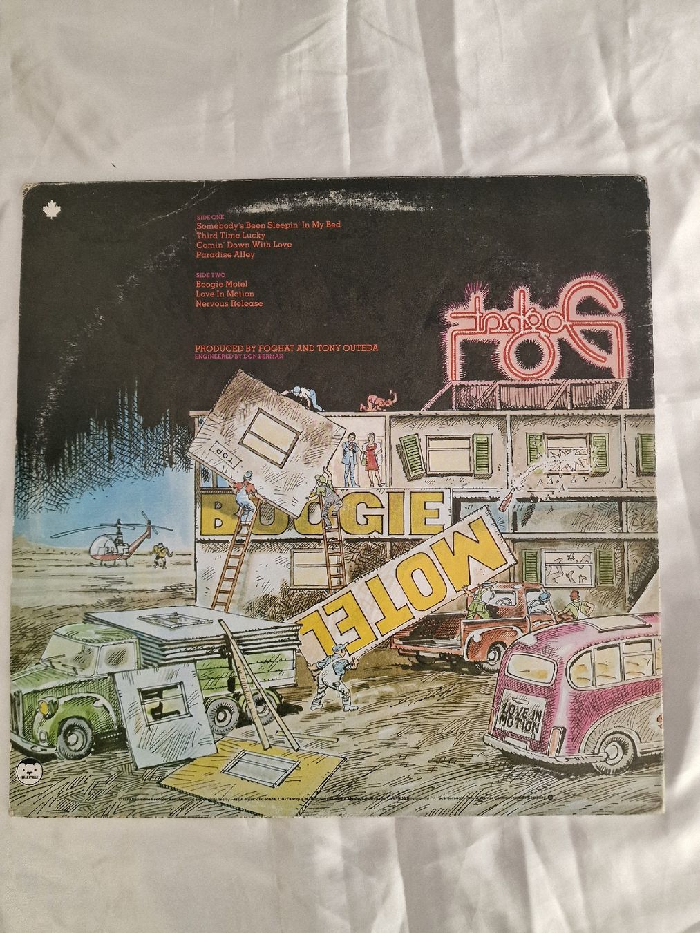 Dischi in vinile: Foghat - Boogie Motel – Usato da Pfaffnau venduto da gunport 1