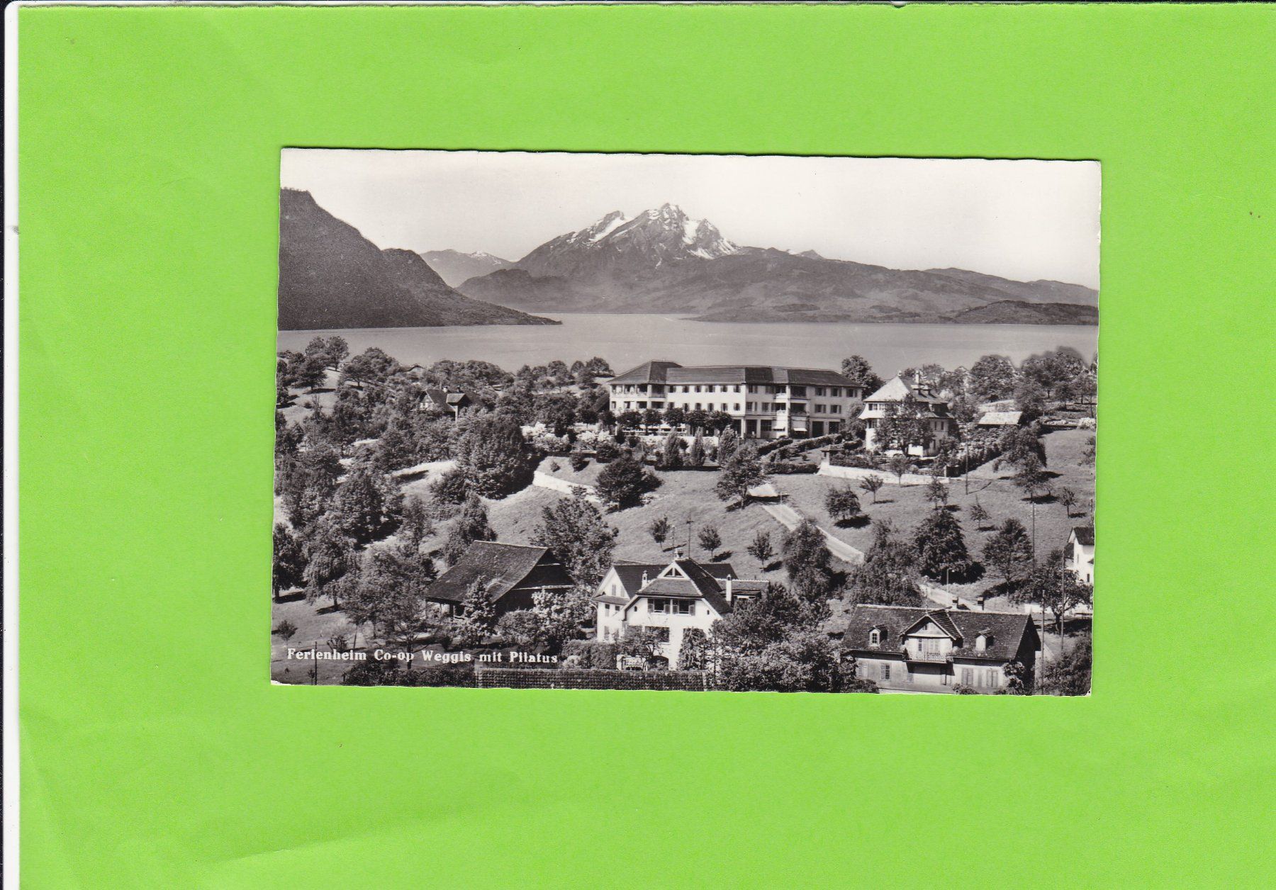 Cartoline postali: Ferienheim Co-op, Weggis – Usato da St. Peterzell venduto da neckertal