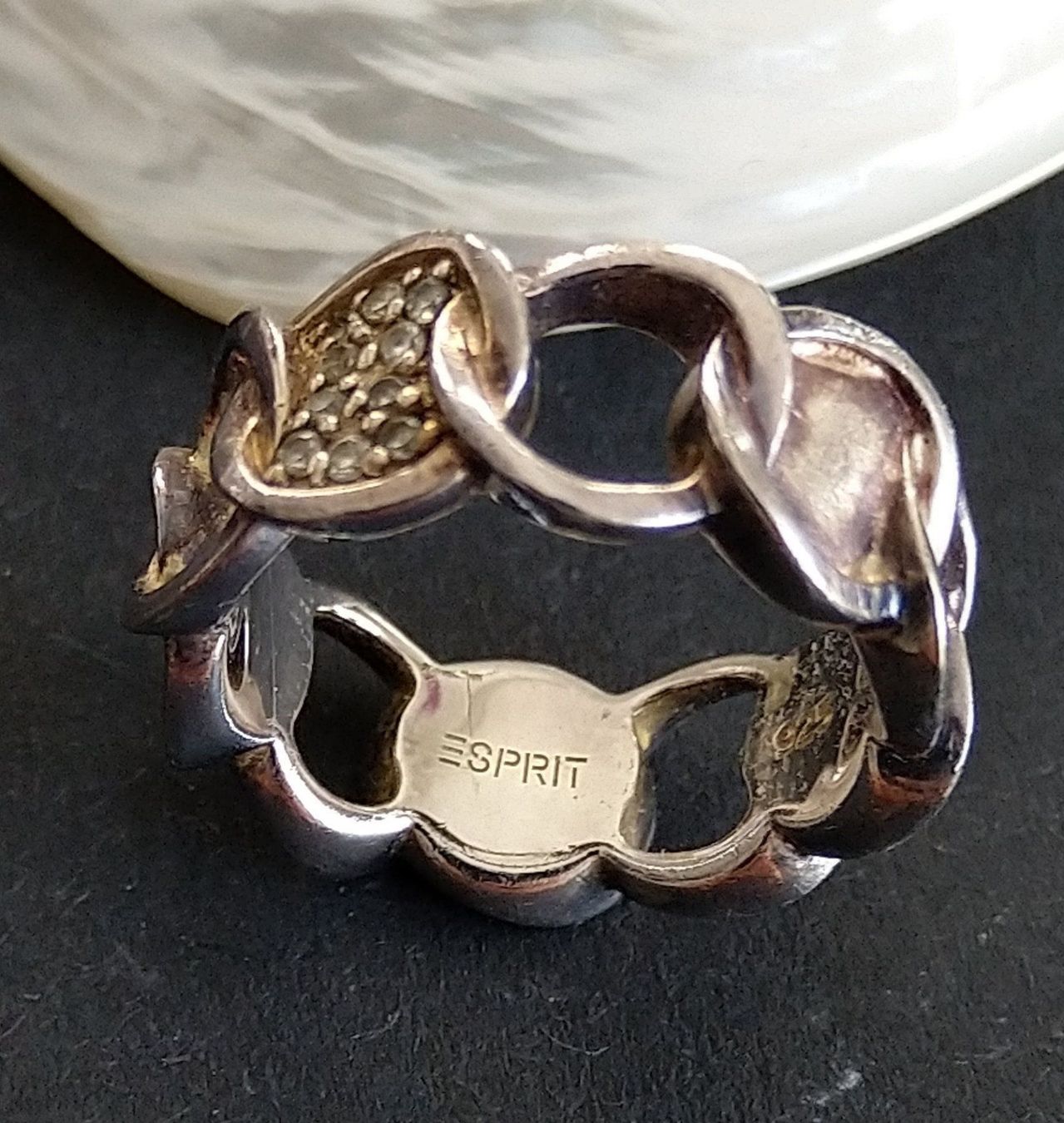 Esprit Anelli: ESPRIT RING IN 925 SILBER – Usato da Romanshorn venduto da Glitzer-Paradies