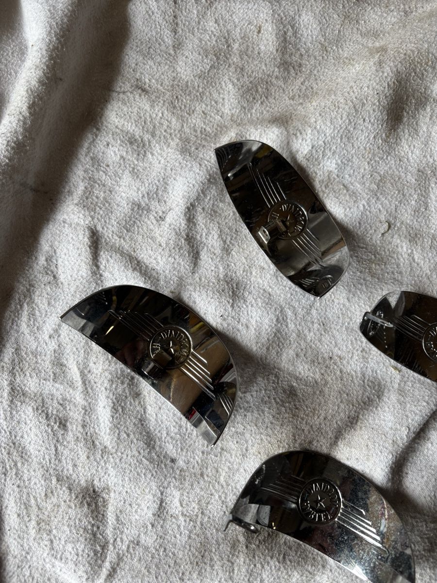 Harley-Davidson Tutti i ricambio per moto: Harley Davidson Blinker u Zusatzscheinwerfer Schirme – Usato da Schötz venduto da Harley35 3