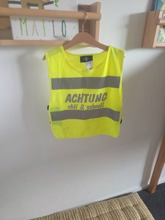 Leuchtweste Kinder Gr 80-110