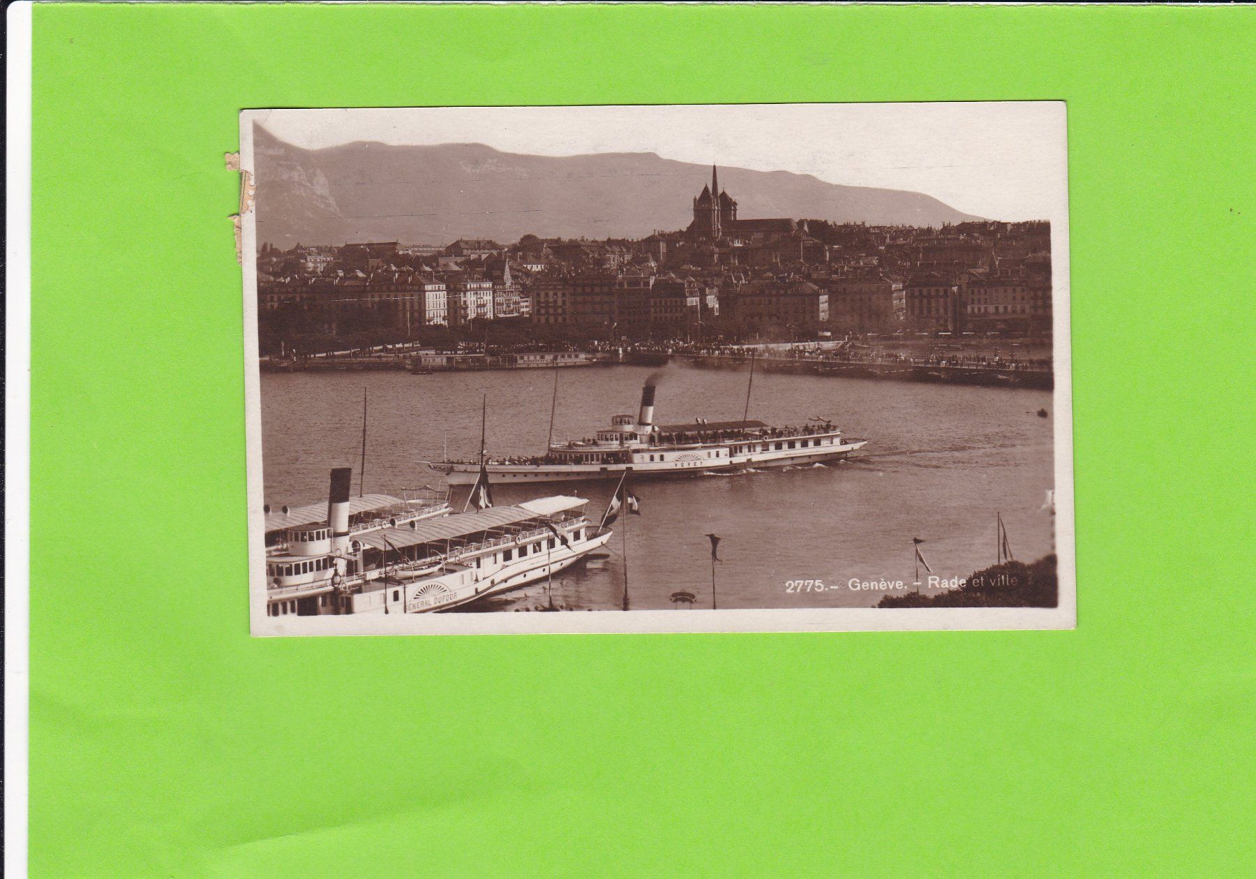 Cartoline postali: Genève-Rade – Usato da St. Peterzell venduto da neckertal