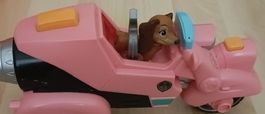 Paw Patrol Skye Fahrzeug mit Figur rosa gebraucht