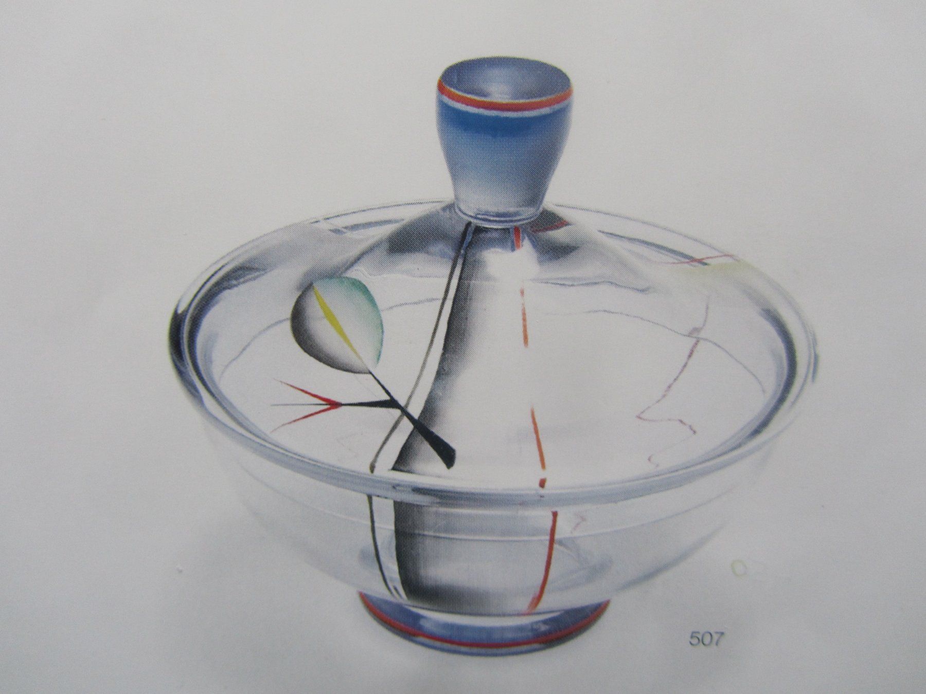 Bicchieri: Glas der Avant-Garde-Haida um 1935 – Usato da Luzern venduto da Lucernauno 6