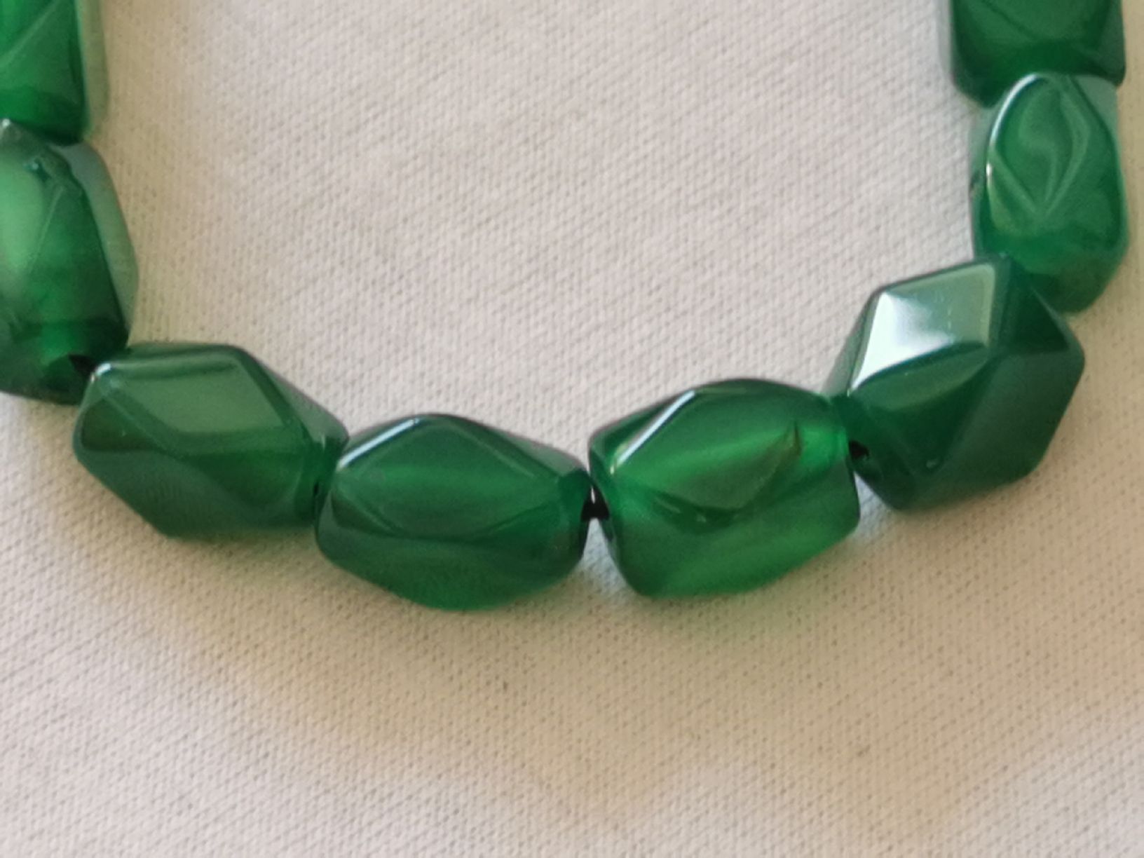 Catenine: Kette aus Jade – Nuovo (secondo la descrizione) da Schlieren venduto da vlalif 3