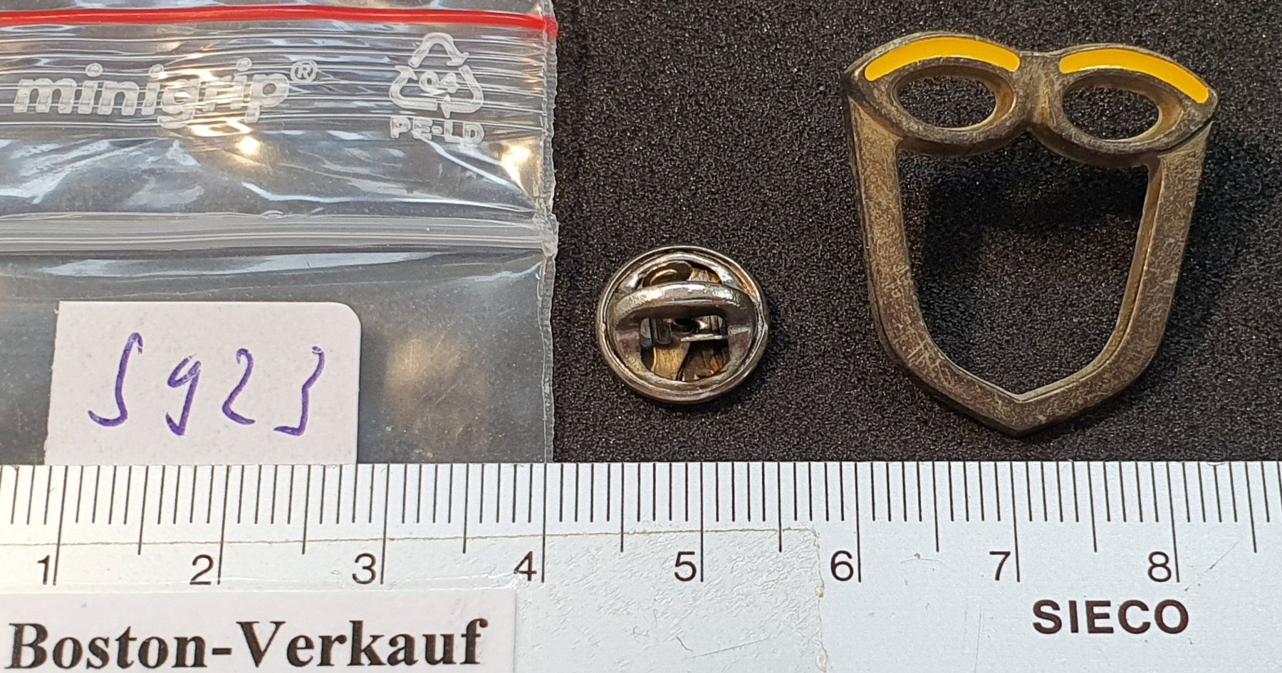 Raccolte di bollini & punti: S923 - Pin Brille / Chicco D'oro – Usato da Reinach BL venduto da Boston-Verkauf 2