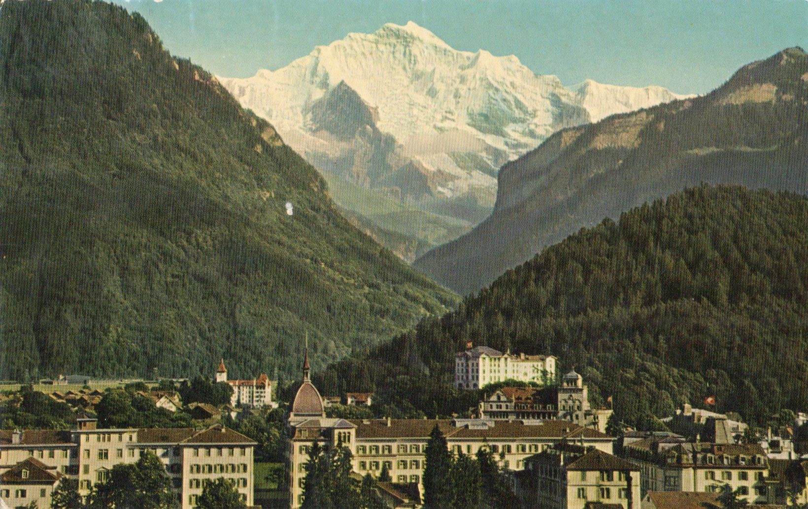 Cartes postales: Interlaken - Jungfrau – D'occasion à Melano par pisonsdro