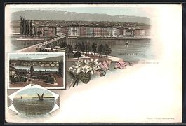 Vorläufer-Lithographie Geneve, 1894, La