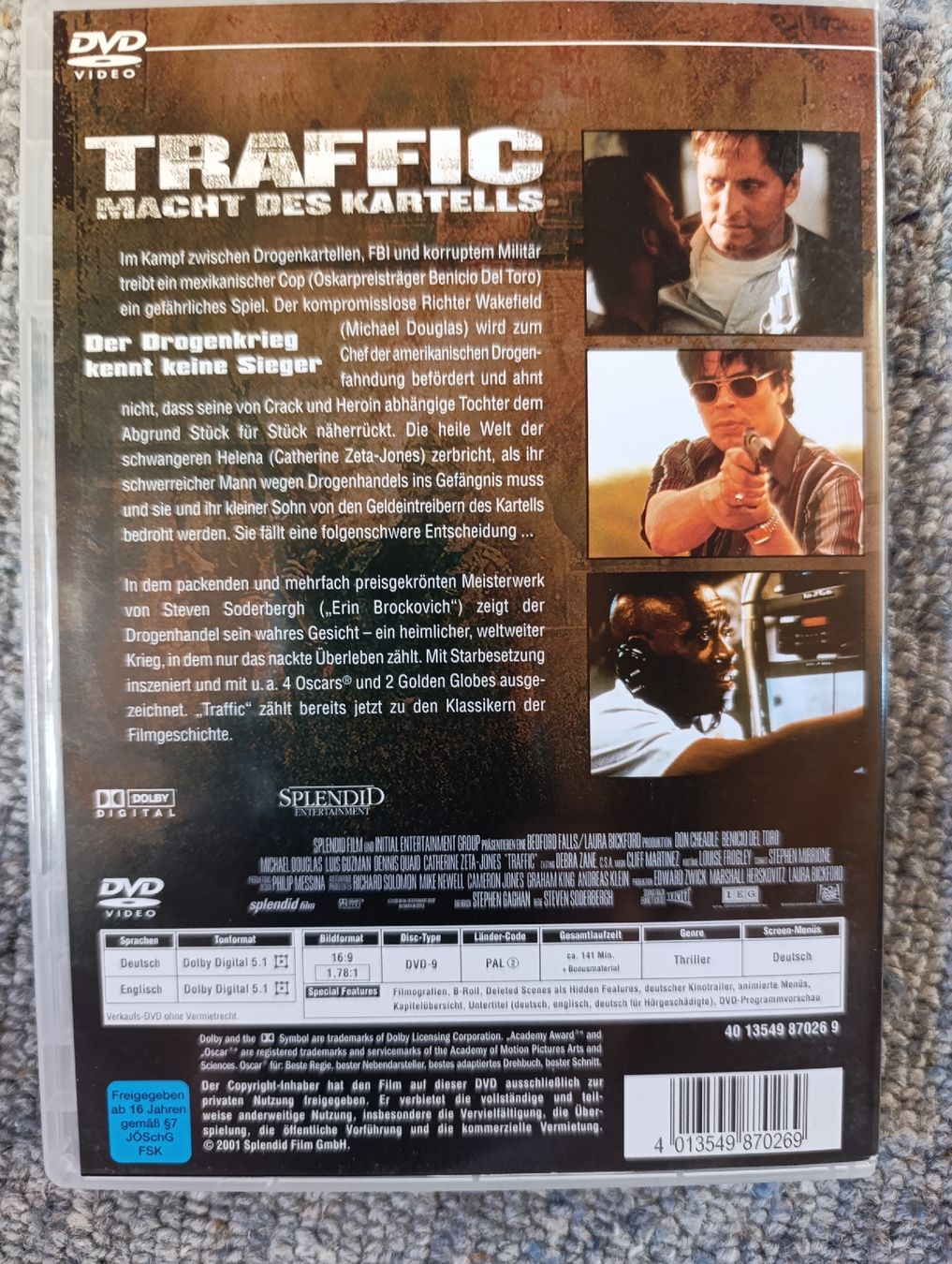 Alle DVDs: Traffic Macht des Kartells  – Gebraucht aus Fischenthal von Widder71 1
