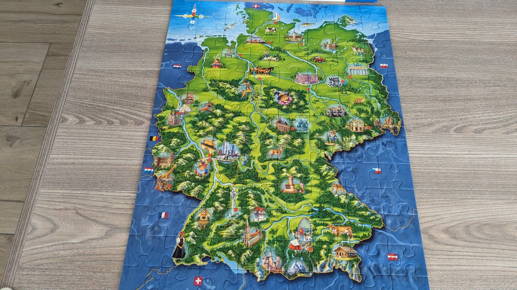 Tiptoi Puzzle: Ravensburger Puzzle - tiptoi - Deutschland – Usato da Staufen venduto da Fleby84 2