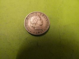 Schweiz 1917, 5 Rappen