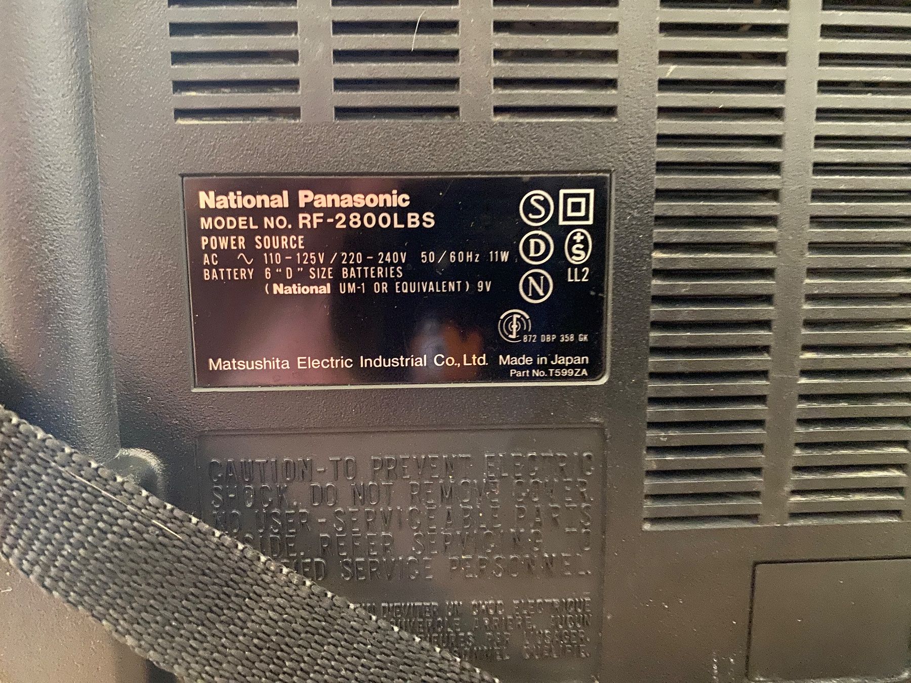 Panasonic Radio: Radio National Panasonic DR-28 – Difettoso da La Tour-de-Peilz venduto da Rullis 6