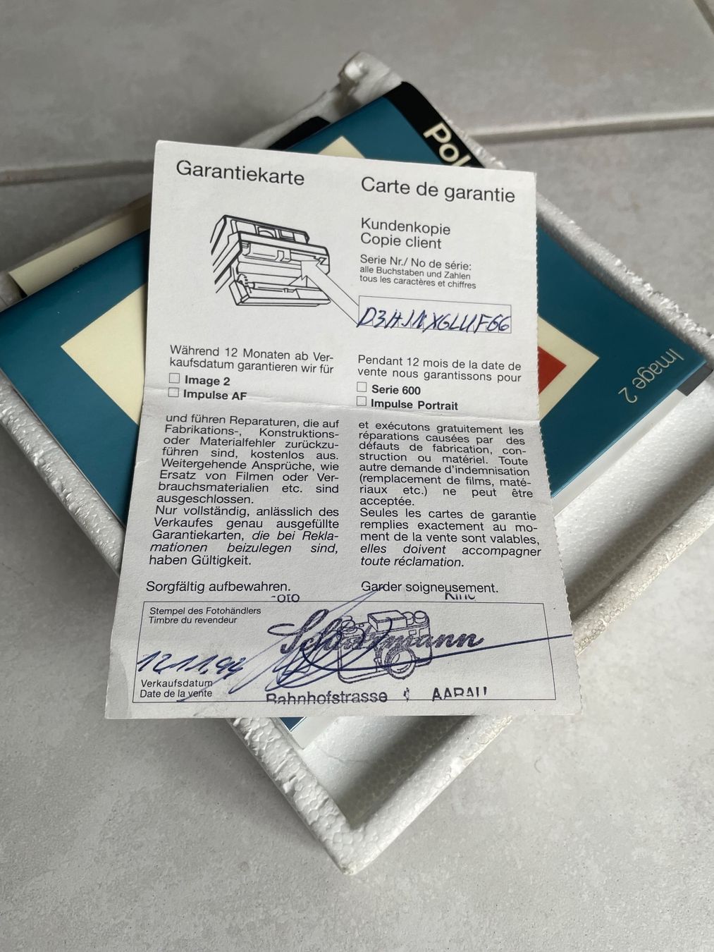Polaroid Fotocamera: Polaroid Kamera neuwertig – Usato da Niedergösgen venduto da Wiman 2