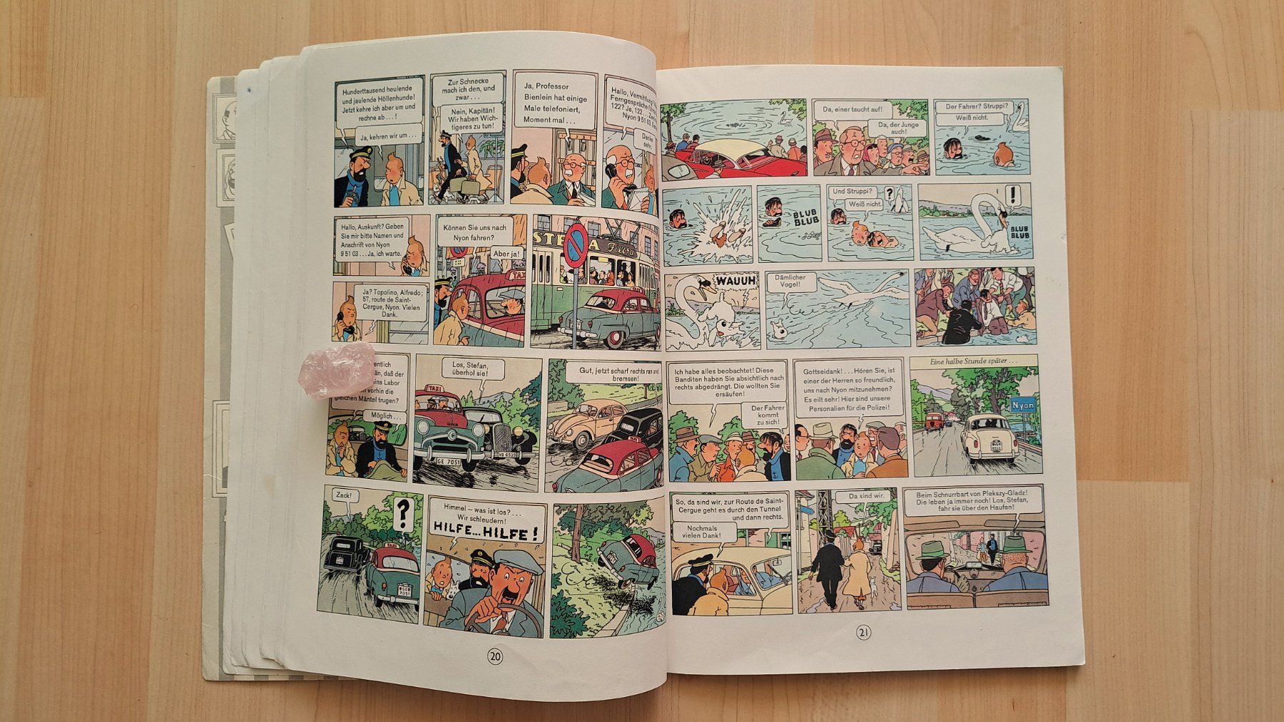 Comics: Tim und Struppi:  "Der Fall Bienlein" - 10.Auflage 1979 – Gebraucht aus Affoltern am Albis von saminou01 3
