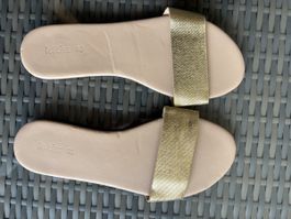 Mules dorée taille 37