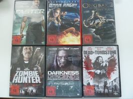 33 DVD's  (alle ab 18 Jahren) nichts für schwache Nerven !!
