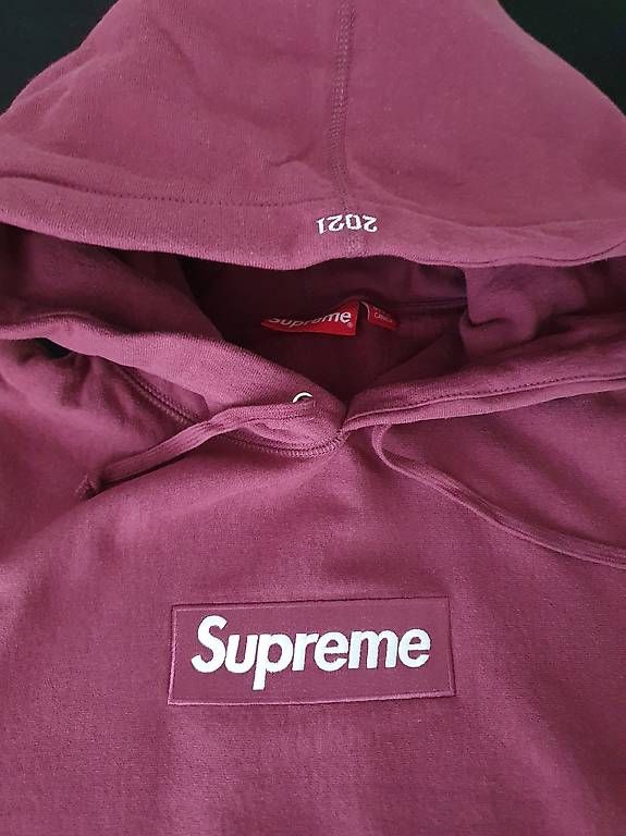 Pullover & Sweatshirts: original Supreme Boxlogo Gr. M - DSWT, FW21, plum – Gebraucht aus Niederglatt ZH von limi95 2