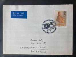 Großbritannien 1990 FDC Bekämpfung Tierquälerei Entenkücken