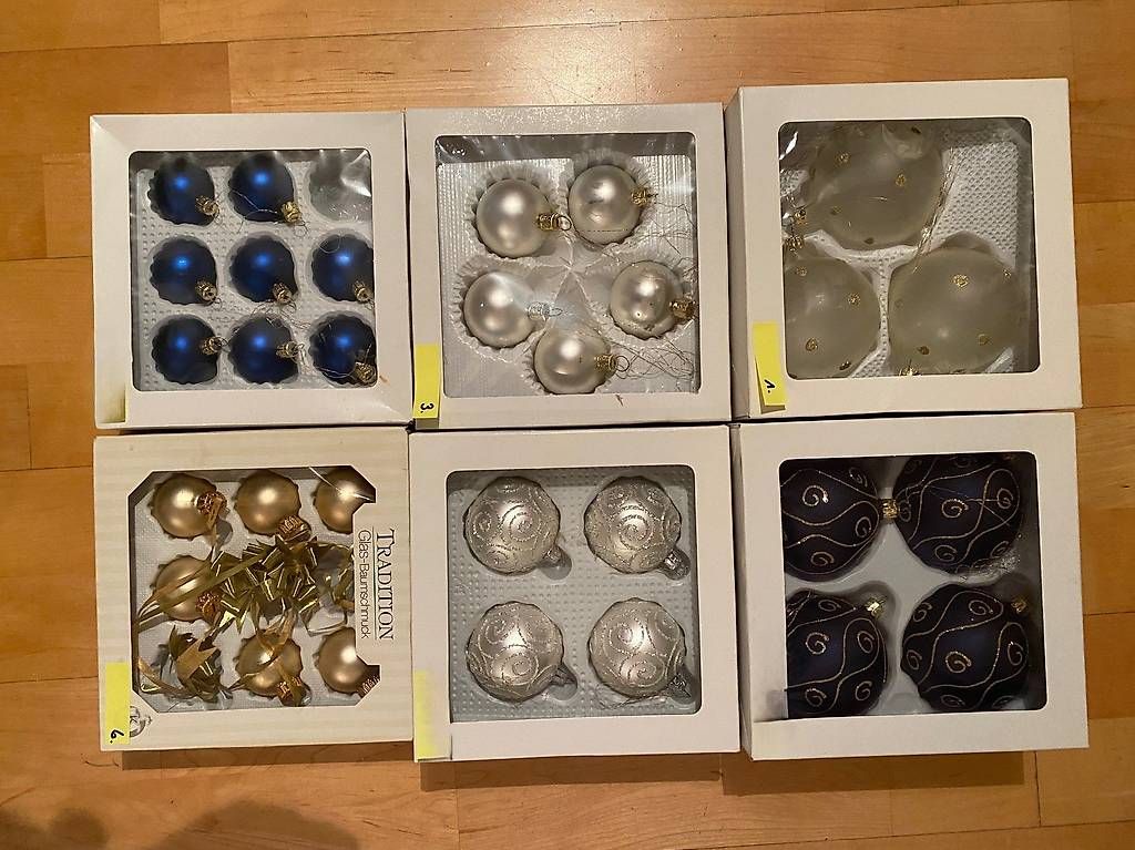 Alle Dekorationen: Schöne Weihnachtskugeln – Gebraucht aus Münsingen von inf_kd6b
