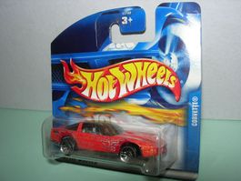 Corvette C4 1984 orange * Hot Wheels 1:64