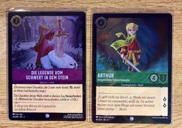 Arthur, Legende Schwert DE FOIL/HOLO 64,69 Disney Lorcana 2