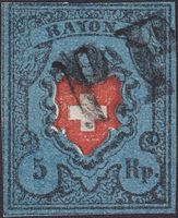 15I.2.01 +15I.1.02 sehr schöne Rayon I mit Attest, K:2'800.-