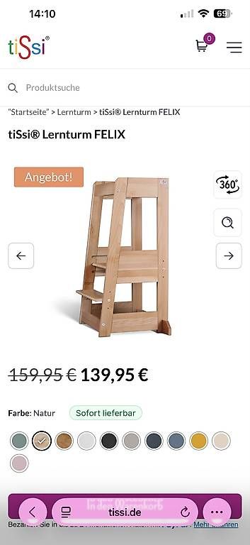 Chaises hautes: Tissi Lernturm "Felix" – Neuf (Voir description) à Lenzburg par bia_b2qw 2