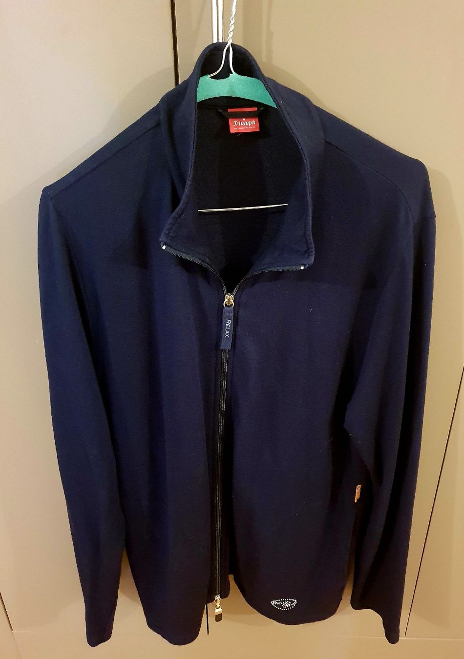 Giacche: Triumph Relaxjacke Grösse 40 Dunkelblau – Usato da Zürich venduto da Philotimo