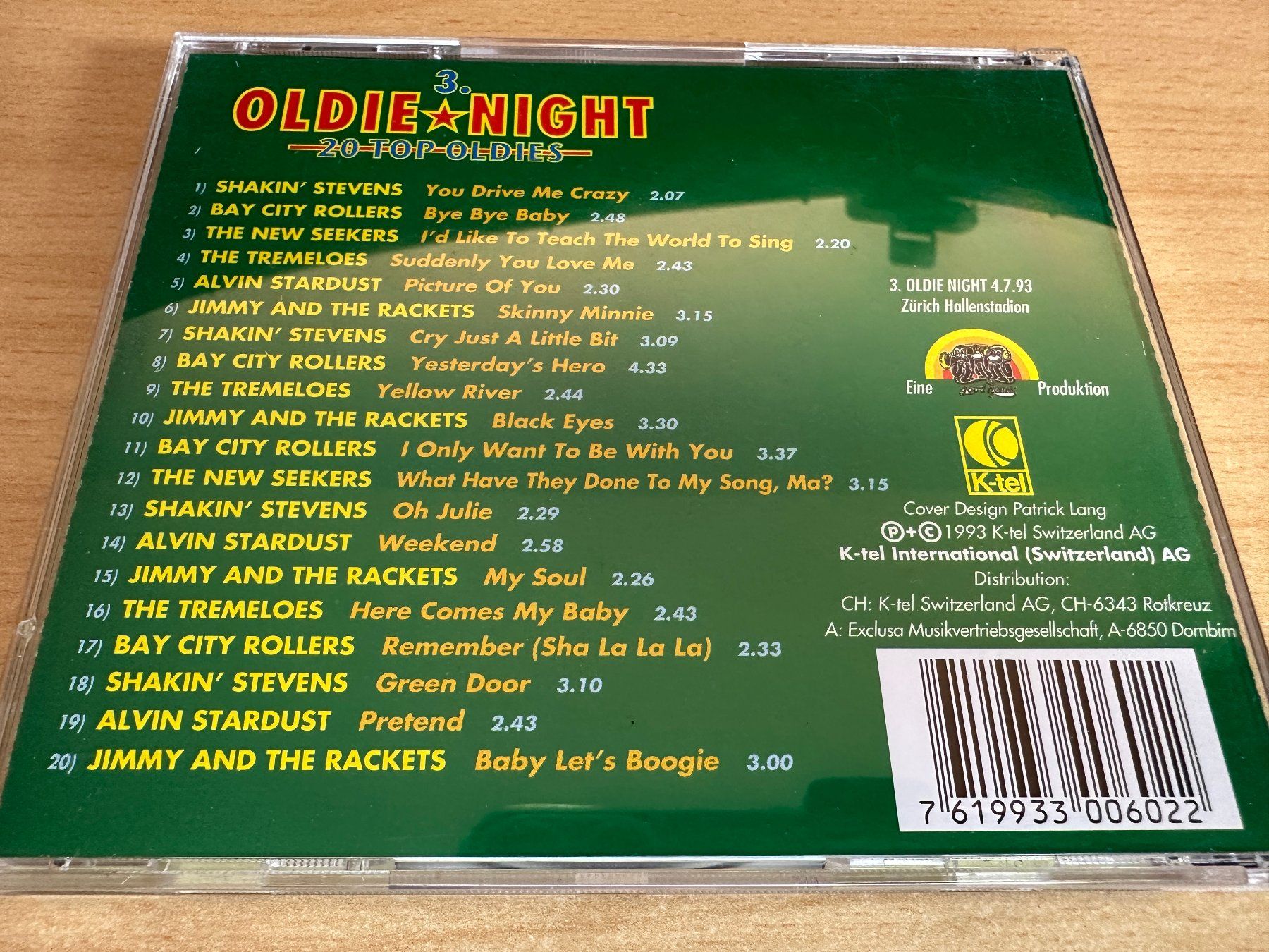 CDs: Oldie Night 3 - 20 Top Oldies – Gebraucht aus Rikon im Tösstal von Alpenmutz 1