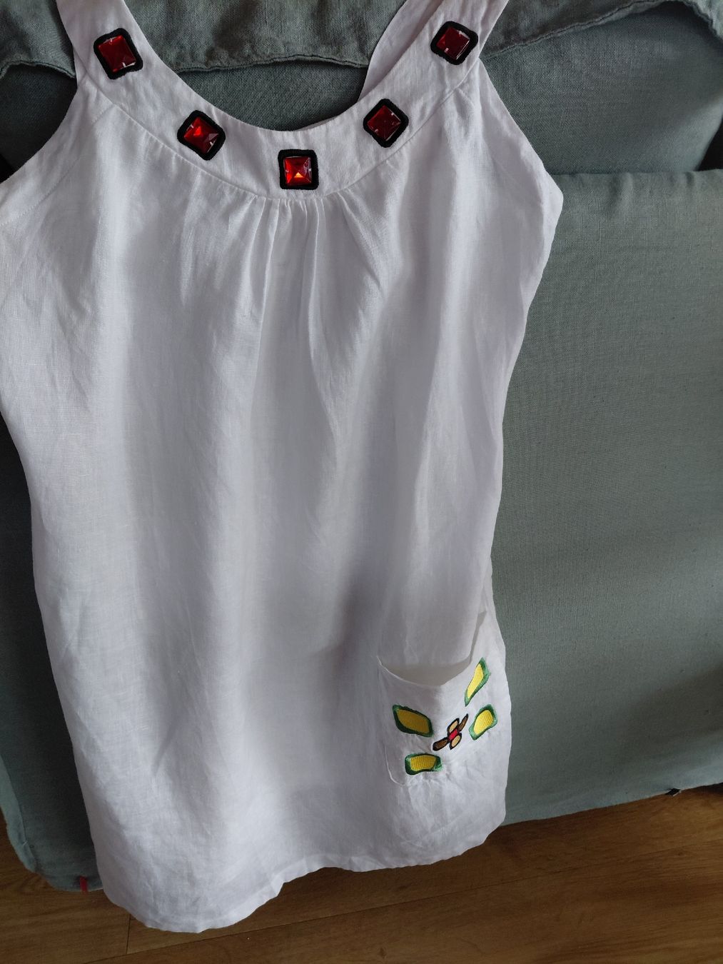 Kleider: RASSUREL  ..TUNIQUE...     ..broderie ...bohème – Neu (gemäss Beschreibung) aus Veyras von yonel78