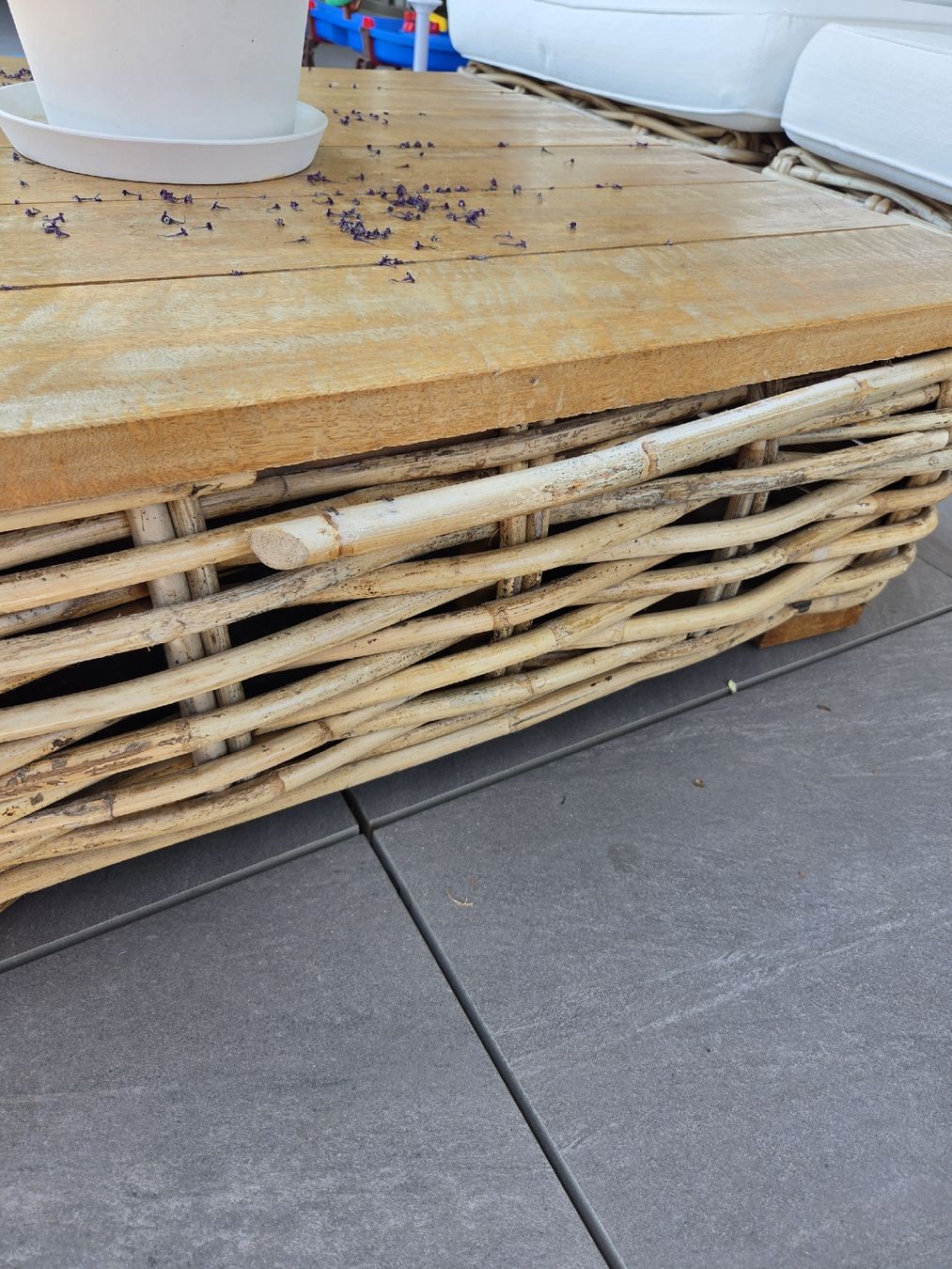 Sofas: Grosses Gartensofa modular Rattan – Gebraucht aus Russikon von Scooodie27 4
