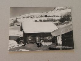Ansichtskarte Obersaxen Meierhof GR 1968