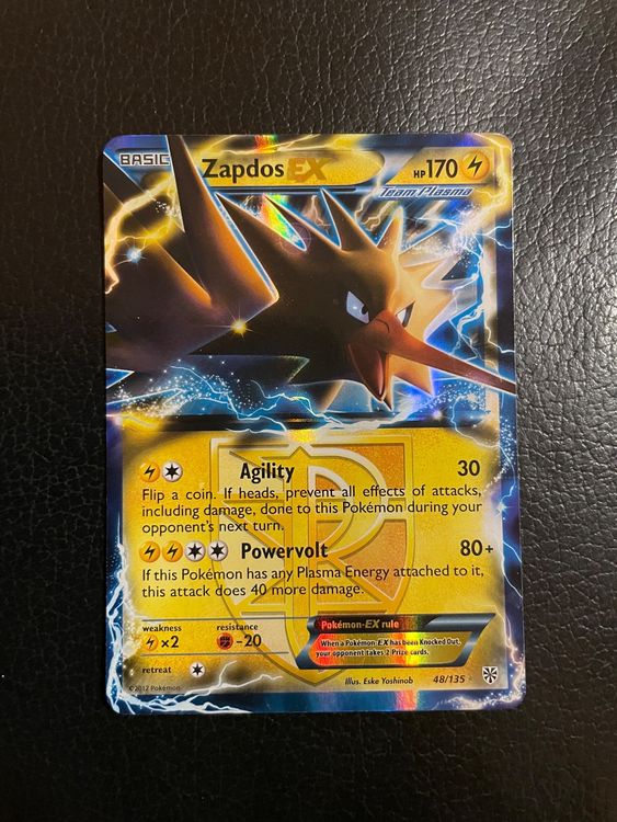 B&W Plasma Storm Zapdos EX 48/135 Ab 1 Kaufen auf Ricardo