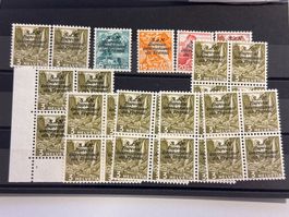 1936 Dienstmarken D IV, postfrisch 26x39y
