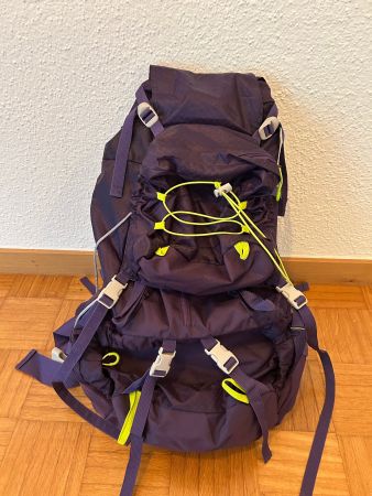 Trekkingrucksack violett Grösse S