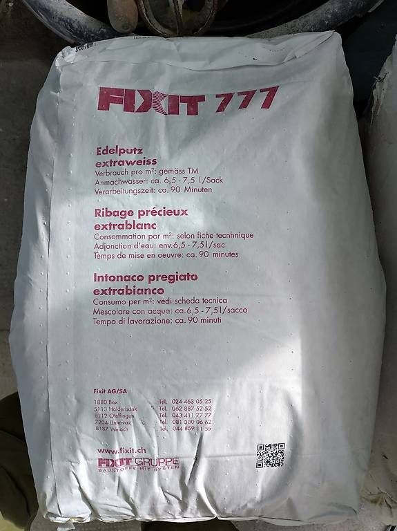 Materiale di riempimento: Fixit 777 Edelputz weiss – Nuovo e nell'imballaggio originale da Derendingen venduto da nerlite 1
