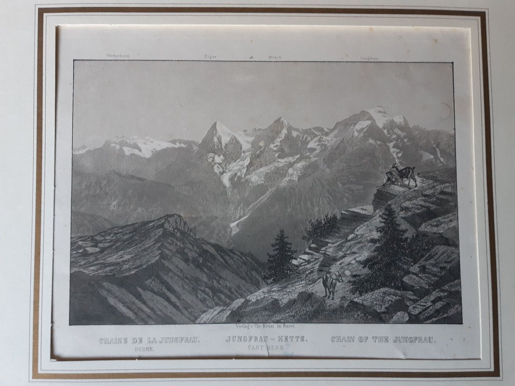 Grafica & Litografie: Lot 1 Litho 5 Stück alt – Usato da Grindelwald venduto da carro5 8