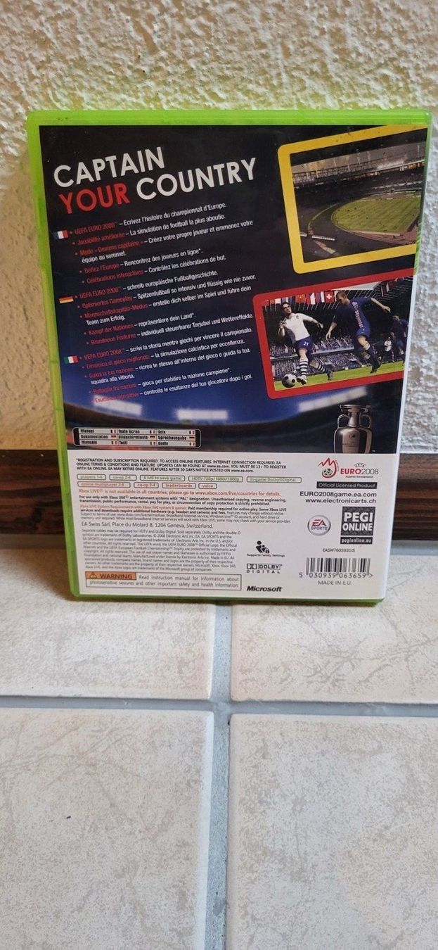 Microsoft Spiele: Xbox 360 Spiel - UEFA Euro 2008 – Gebraucht aus Münsingen von Heroism2010 1