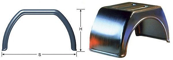Rimorchi: Kotflügel 26x89x48 cm – Nuovo e nell'imballaggio originale da Horgen venduto da Fahrzeugbedarf_AG