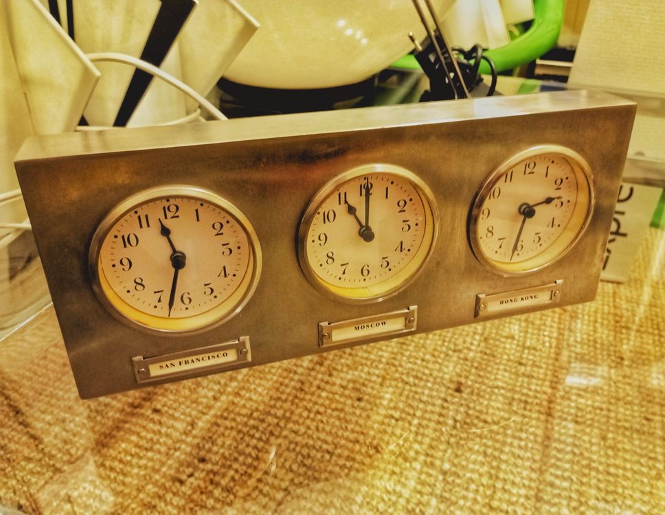 World clock vintage Kaufen auf Ricardo