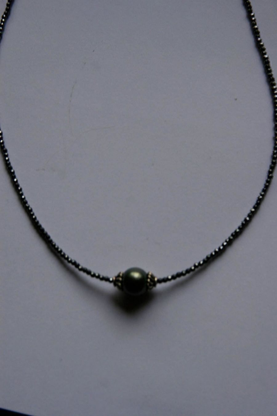 Catenine: Tahitiperle/Hämatit /Silber – Nuovo e nell'imballaggio originale da Fislisbach venduto da lorgli 1